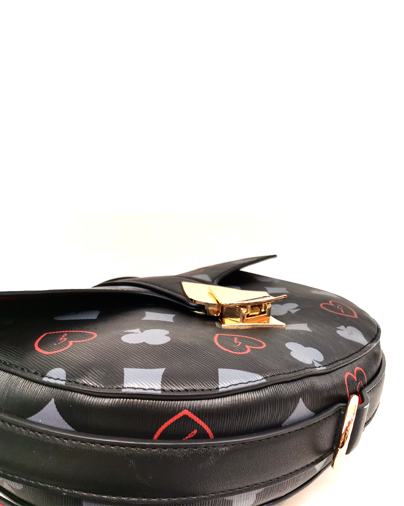 BORSA A TRACOLLA HEARTS GAME - immagine 2