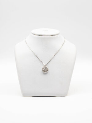 COLLANA DAVITE & DELUCCHI IN ORO BIANCO E DIAMANTI