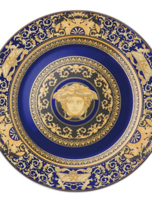 PIATTO PARETE VERSACE COLLEZIONE MEDUSA BLUE
