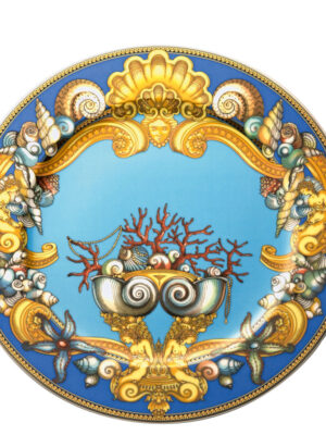 PIATTO SEGNAPOSTO VERSACE COLLEZIONE LES TRESORS DE LA MER
